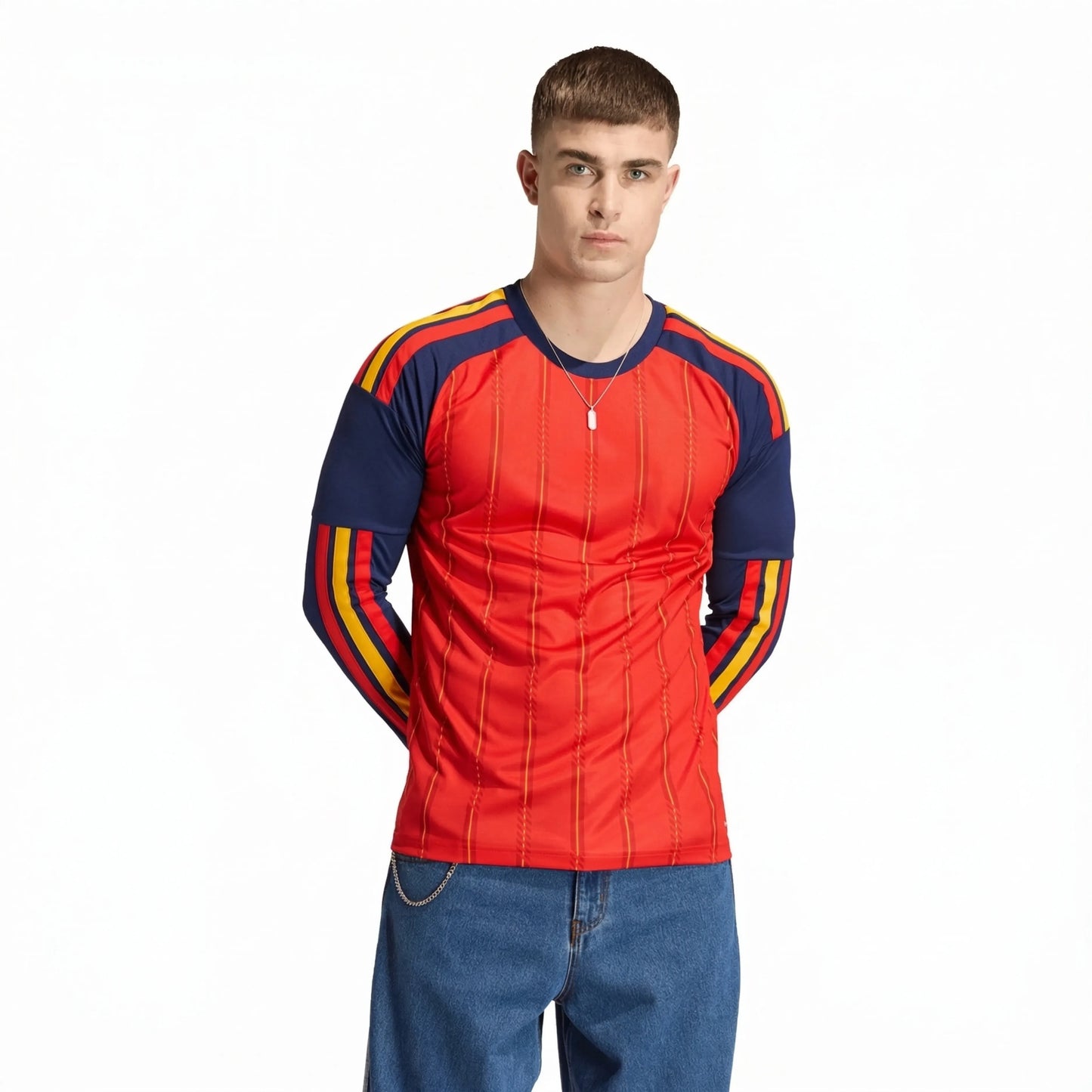 Camiseta Hombre Primera Equipación Manga Larga 26
