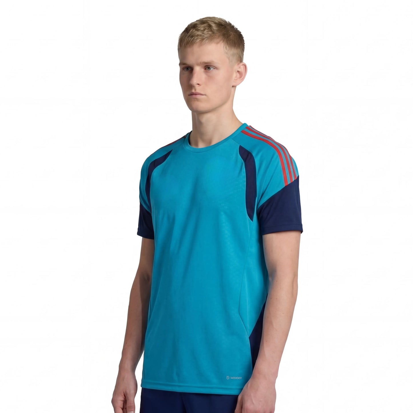 Camiseta Hombre Entrenamiento Aqua 26